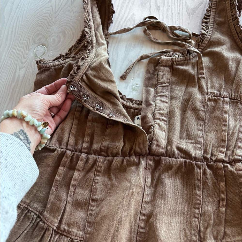 We The Free Brown Romper - Picture 3 of 5